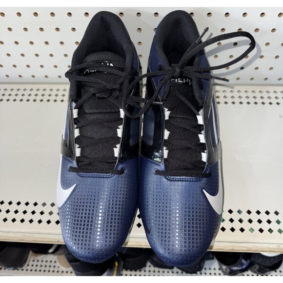 Nike Alpha Menace 4 Pro Mens Football Cleats Size 14 Navy Blue White FD7037-401 - Picture 4 of 8